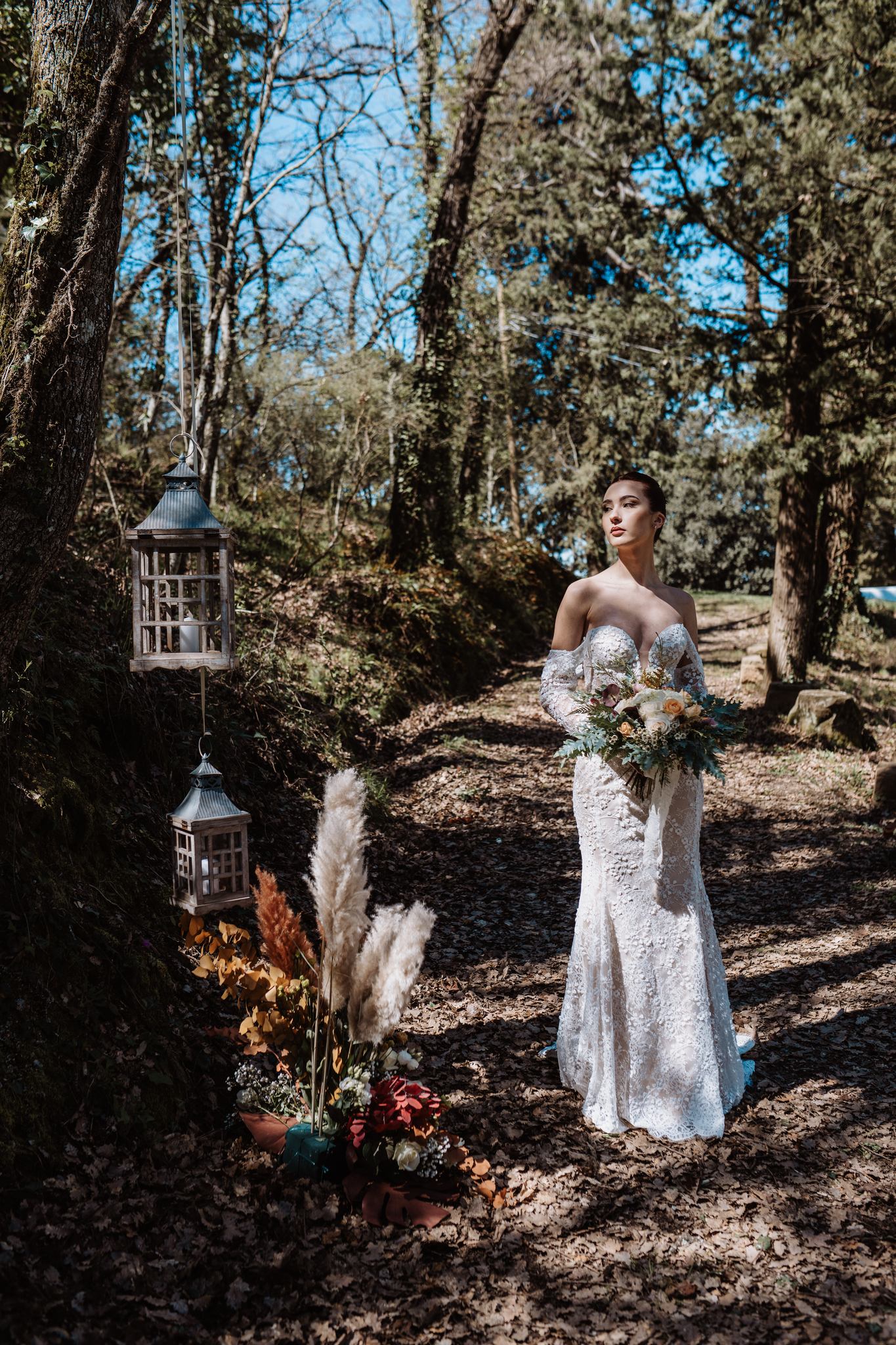 location matrimonio con piscina vista lago in umbria